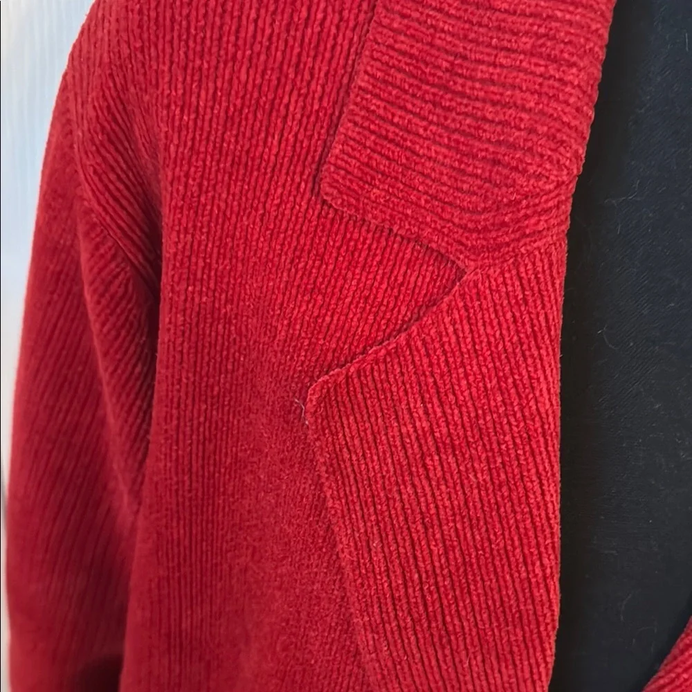VINTAGE Ralph Lauren Red Women's Blazer - Picture 6 of 11